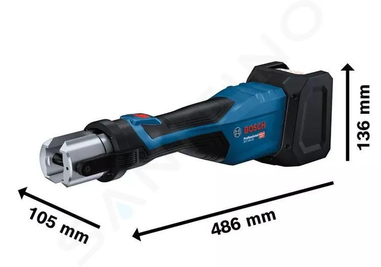 Bosch Herramientas - Herramienta prensadora a batería de 18V, sin batería ni cargador 06019M2103